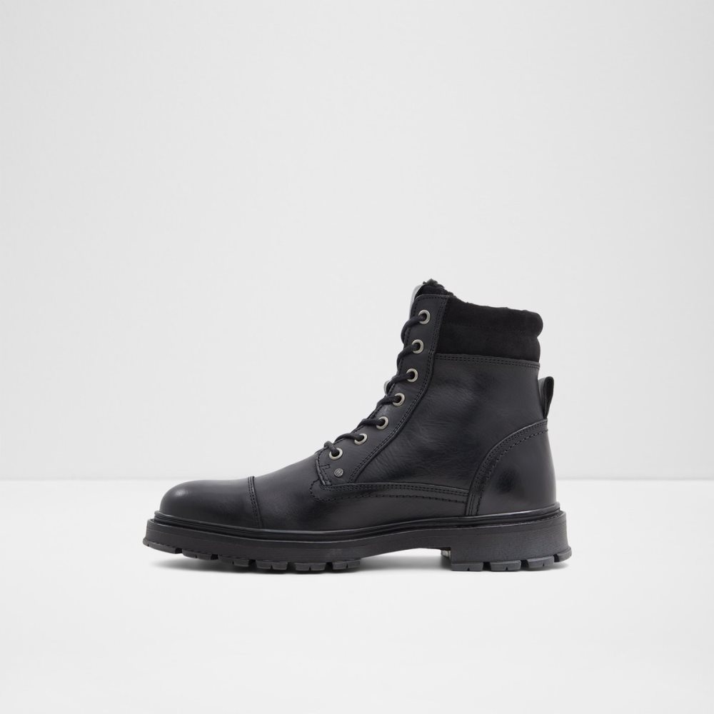 Bottes Habillées Aldo Caleseth Dentelle-up Noir Homme | UNND-13902155