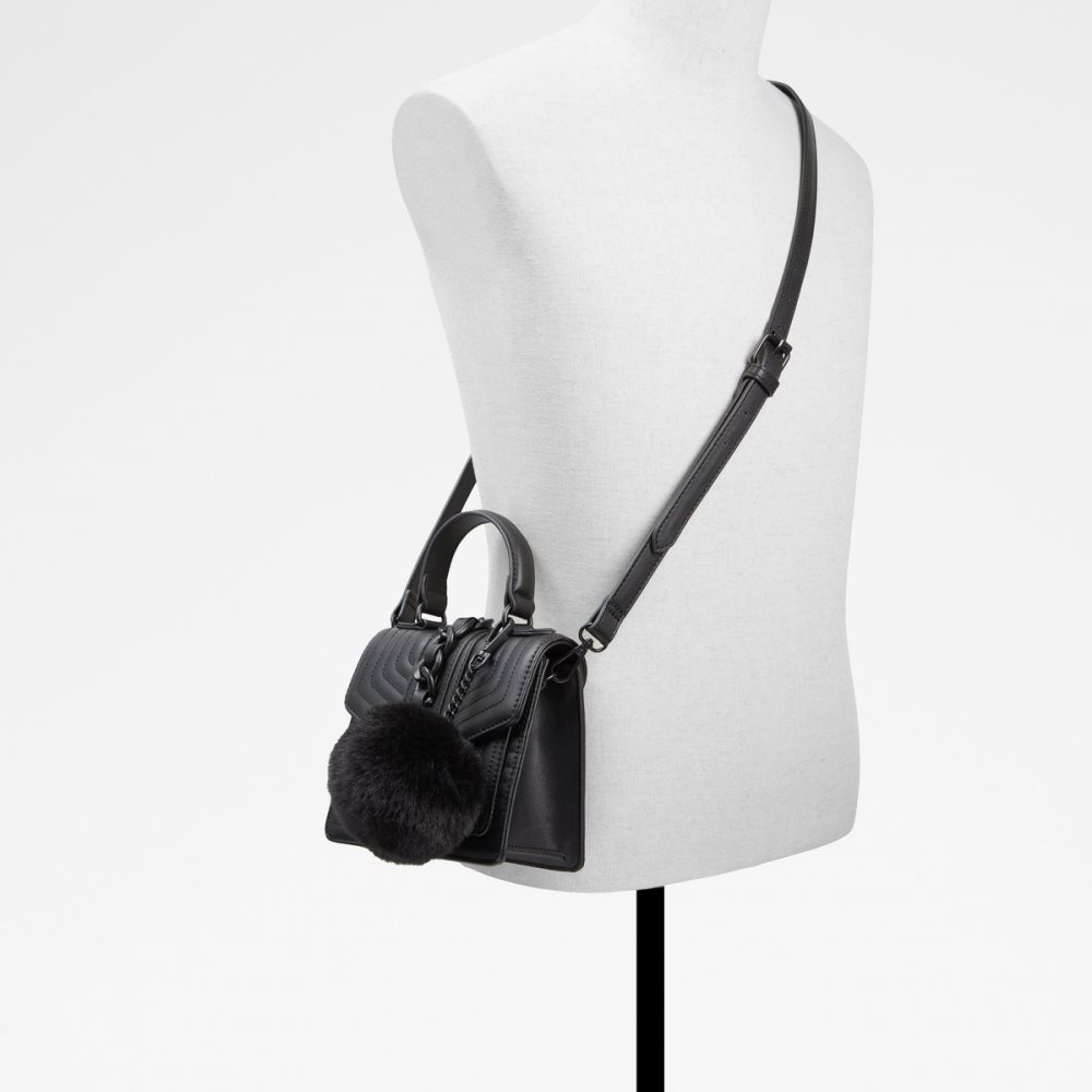 Sac à Main Aldo Minijerilini Top Handle Noir Femme | FAKP-58112499