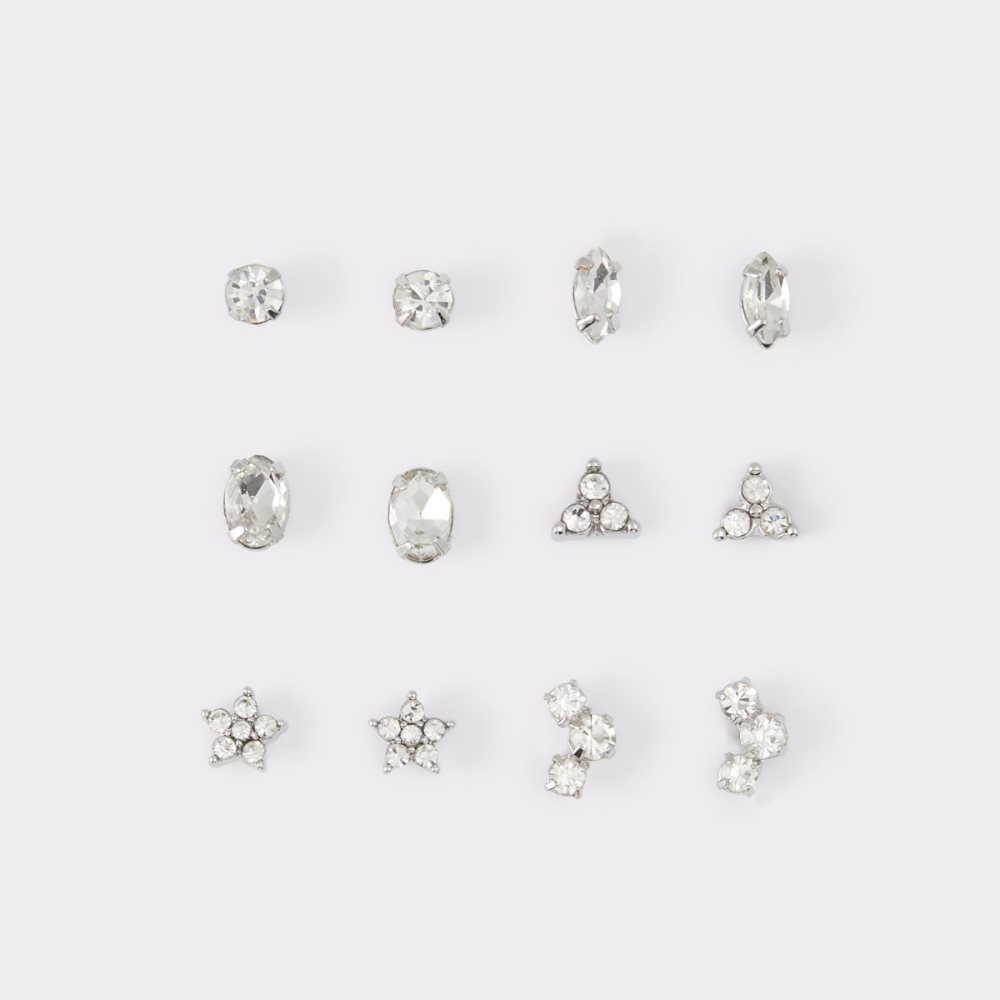 Boucle d'oreille Aldo Oleratha Stud Argent Multicolore Femme | CXGD-25539859