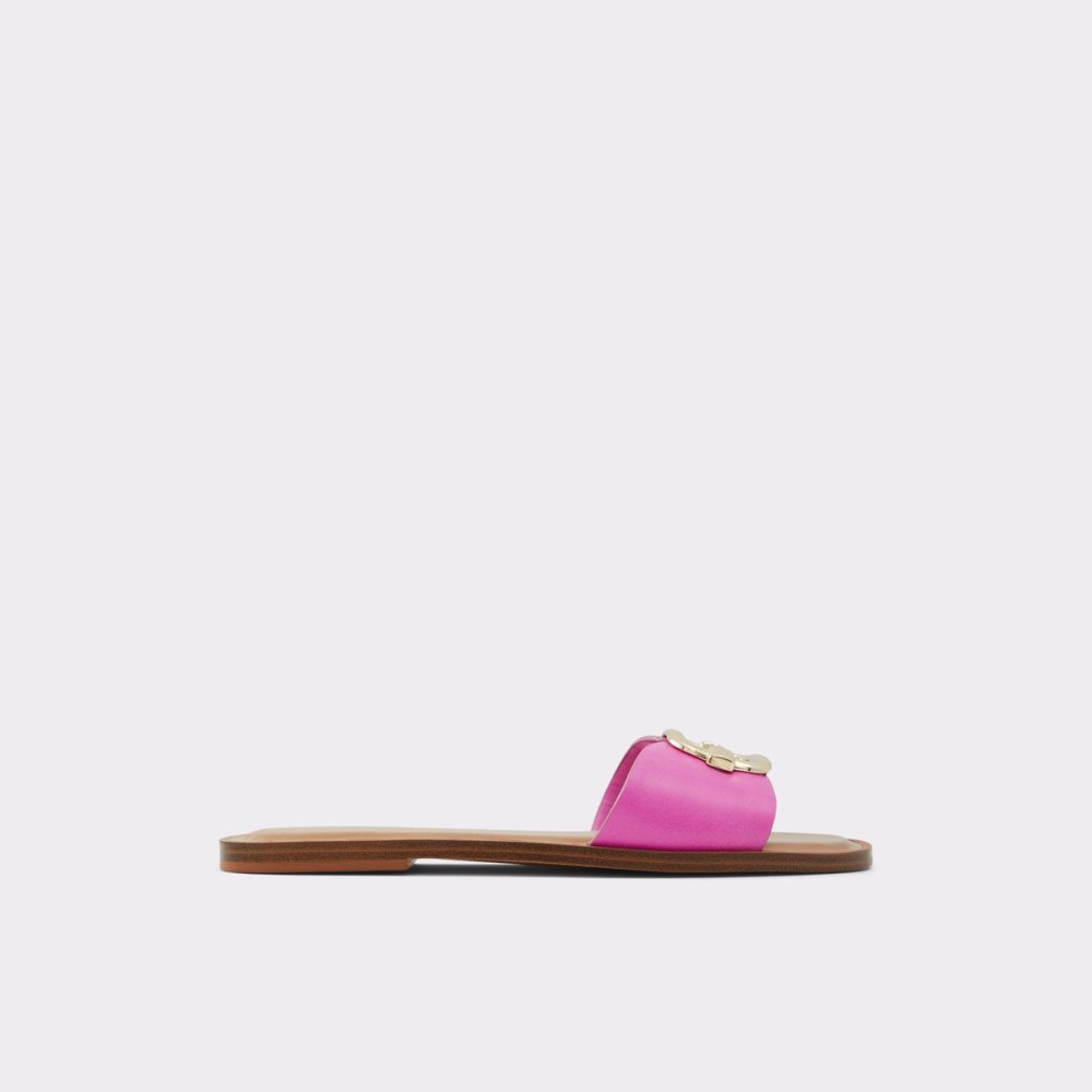 Sandales Aldo Glaeswen Claquette Sandal Fushia Femme | RHAY-52914437