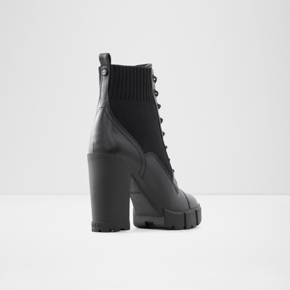 Bottes de combat Aldo Rebel - Lug Sole Noir Femme | NIVT-48943512