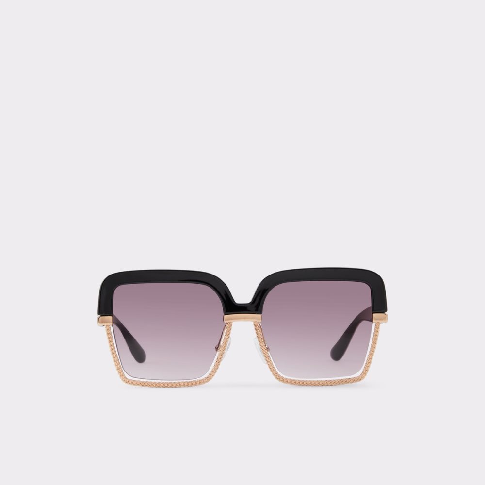 Lunettes de Soleil Aldo Halaeraen Noir Doré Multicolore Femme | VEVN-97938605