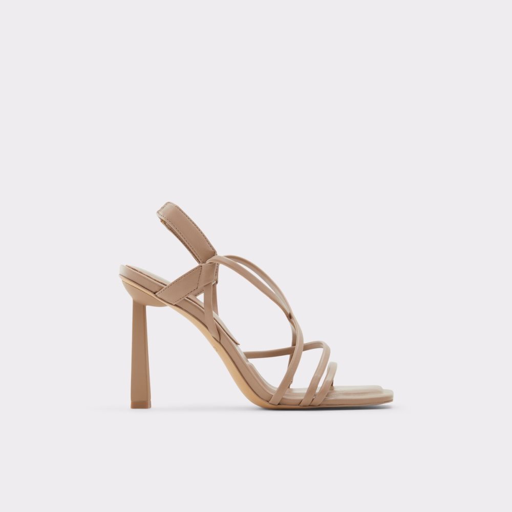 Sandales Aldo Amilia Lanières Talons Sandal Grise Femme | MBCE-78987350