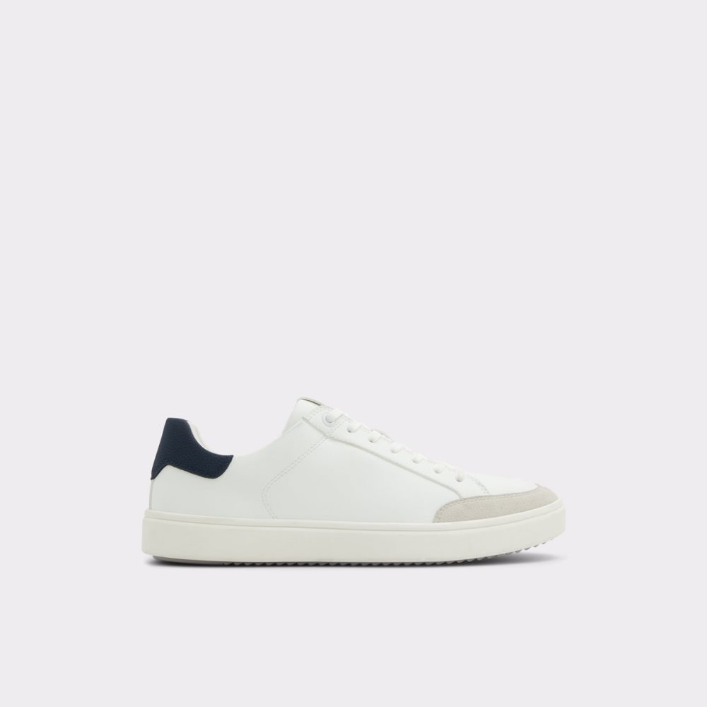 Baskets Aldo Courtspec Low Top - Cup Sole Blanche Homme | PFYJ-28594080