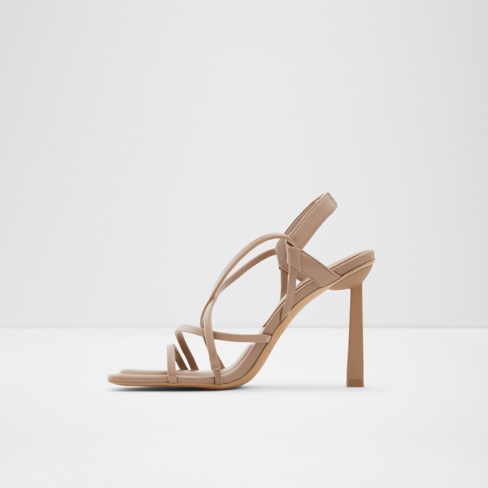 Sandales Aldo Amilia Lanières Talons Sandal Grise Femme | MBCE-78987350