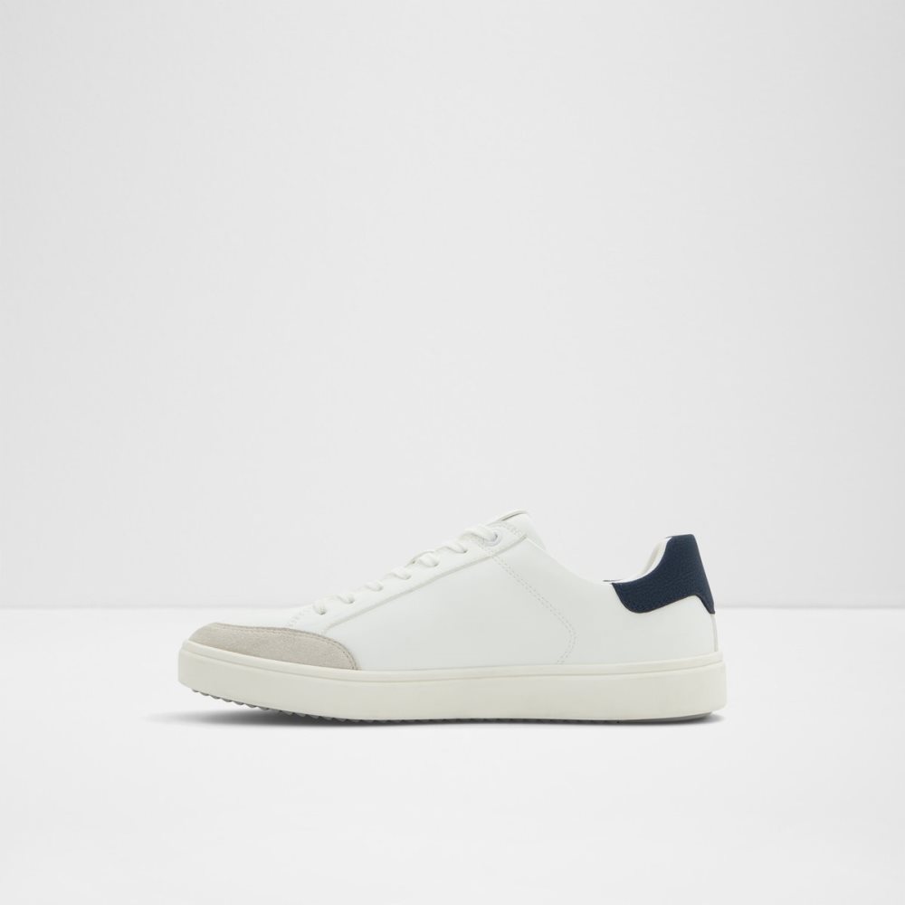 Baskets Aldo Courtspec Low Top - Cup Sole Blanche Homme | PFYJ-28594080