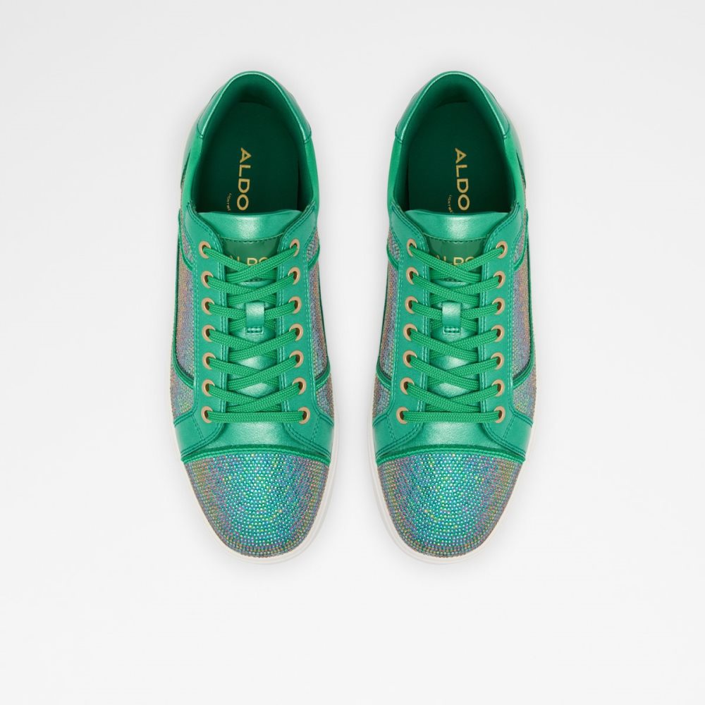 Baskets Aldo Popstep High Top - Cup Sole Vert Homme | TPYV-34698366