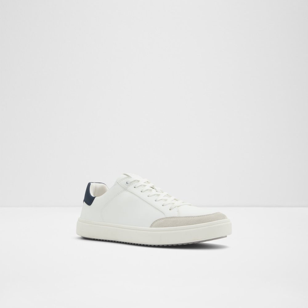 Baskets Aldo Courtspec Low Top - Cup Sole Blanche Homme | PFYJ-28594080