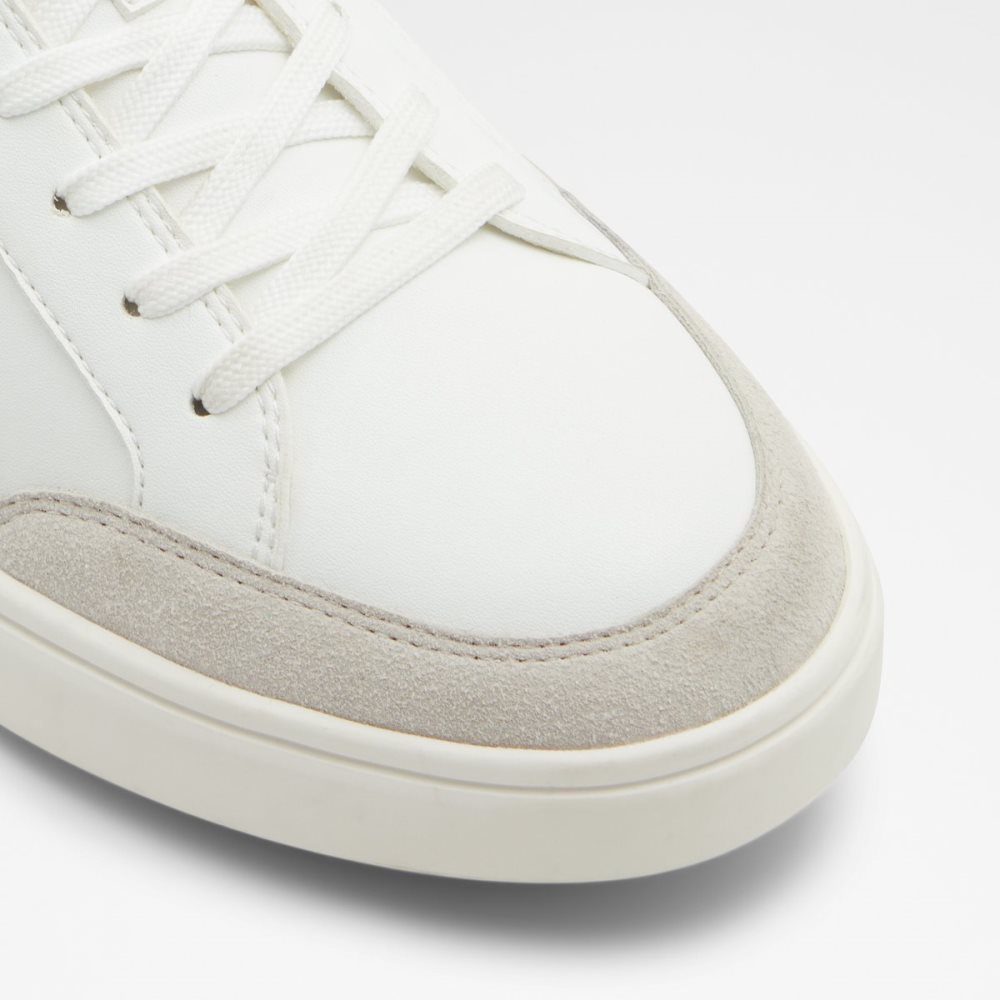 Baskets Aldo Courtspec Low Top - Cup Sole Blanche Homme | PFYJ-28594080