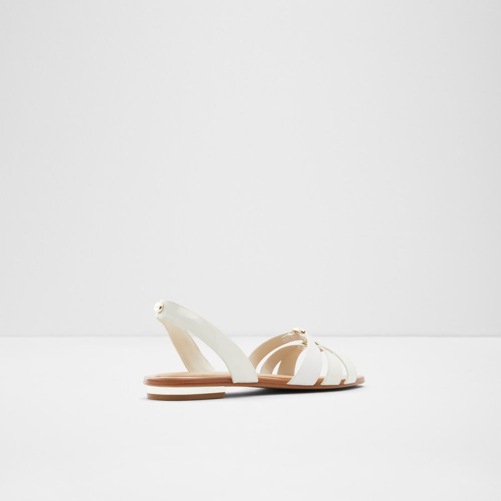 Sandales Aldo Marassi Brides Back Sandal Blanche Femme | KJFF-12512951