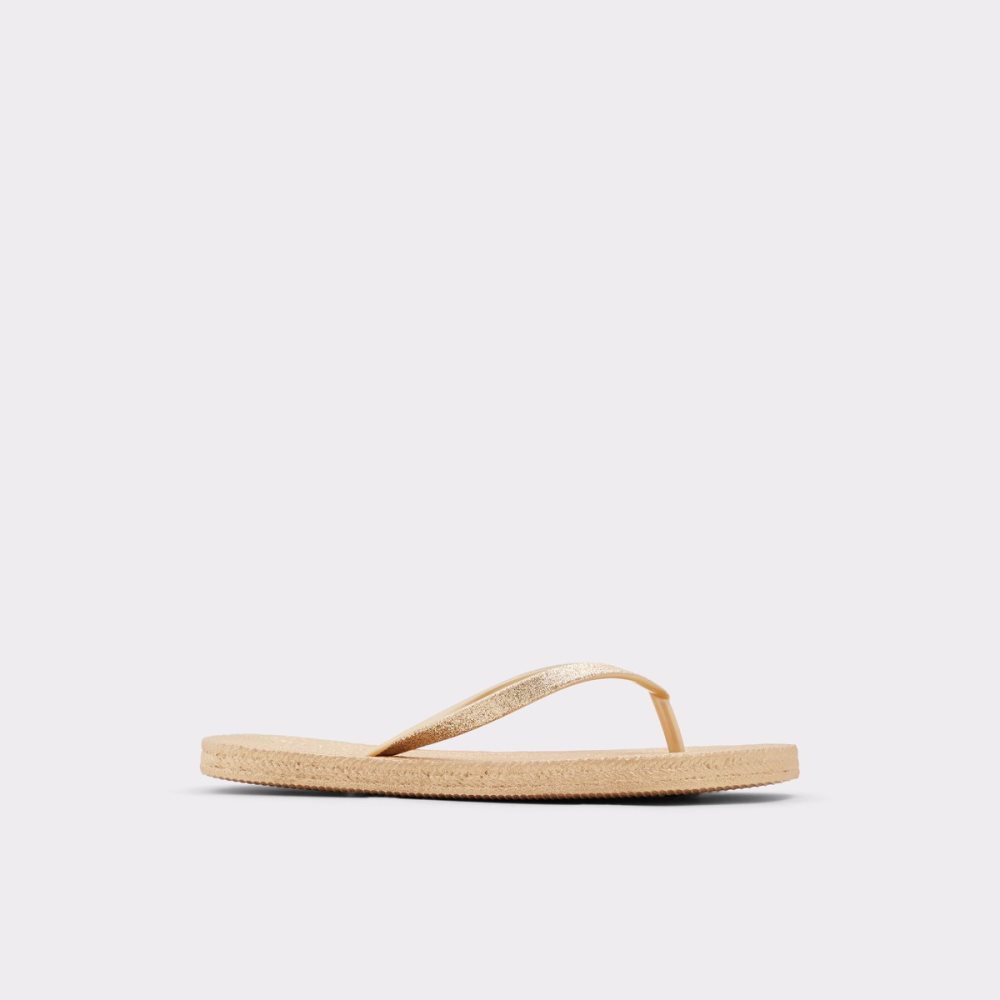 Sandales Aldo Aloomba Plates Sandal Doré Femme | UKKL-35752469