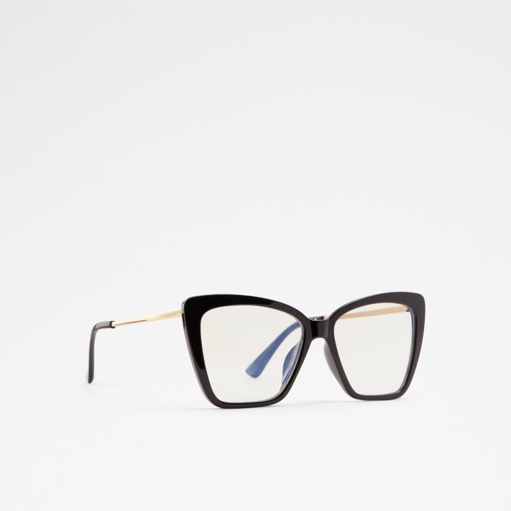 Lunettes de Soleil Aldo Orsirora Blue Light Lens Noir Doré Multicolore Femme | RMPI-69160927