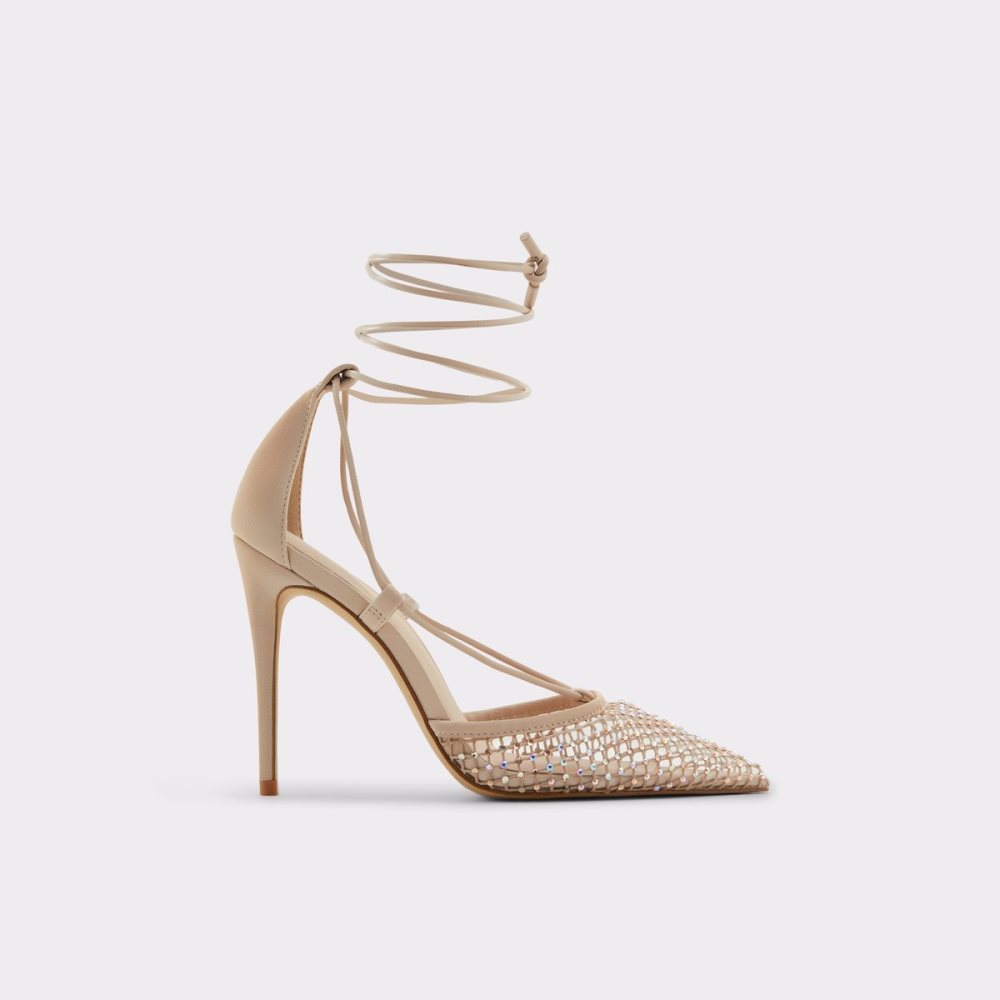 Talons Aldo Ladanten Lanières Talons Beige Femme | ADXX-32815315