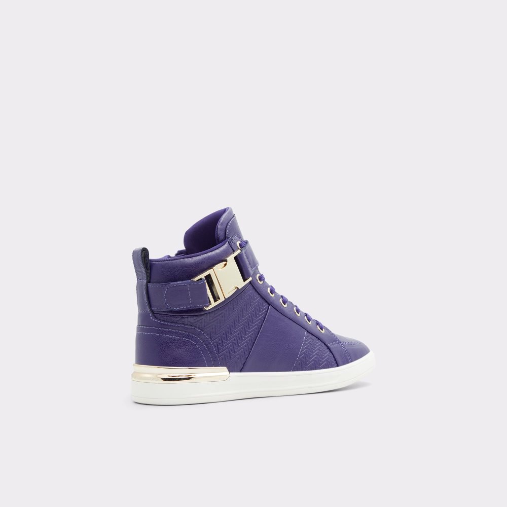 Baskets Aldo Brauerr High Top - Cup Sole Violette Foncé Homme | SVTG-20000036