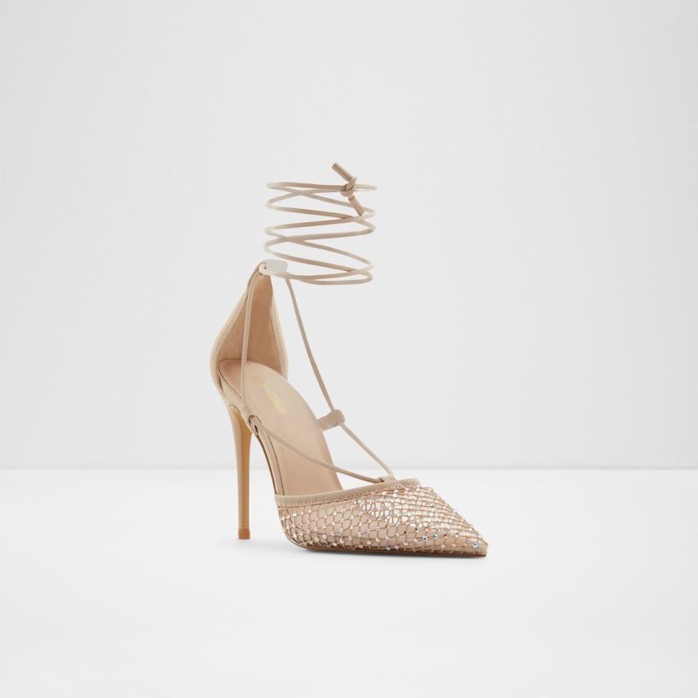 Talons Aldo Ladanten Lanières Talons Beige Femme | ADXX-32815315