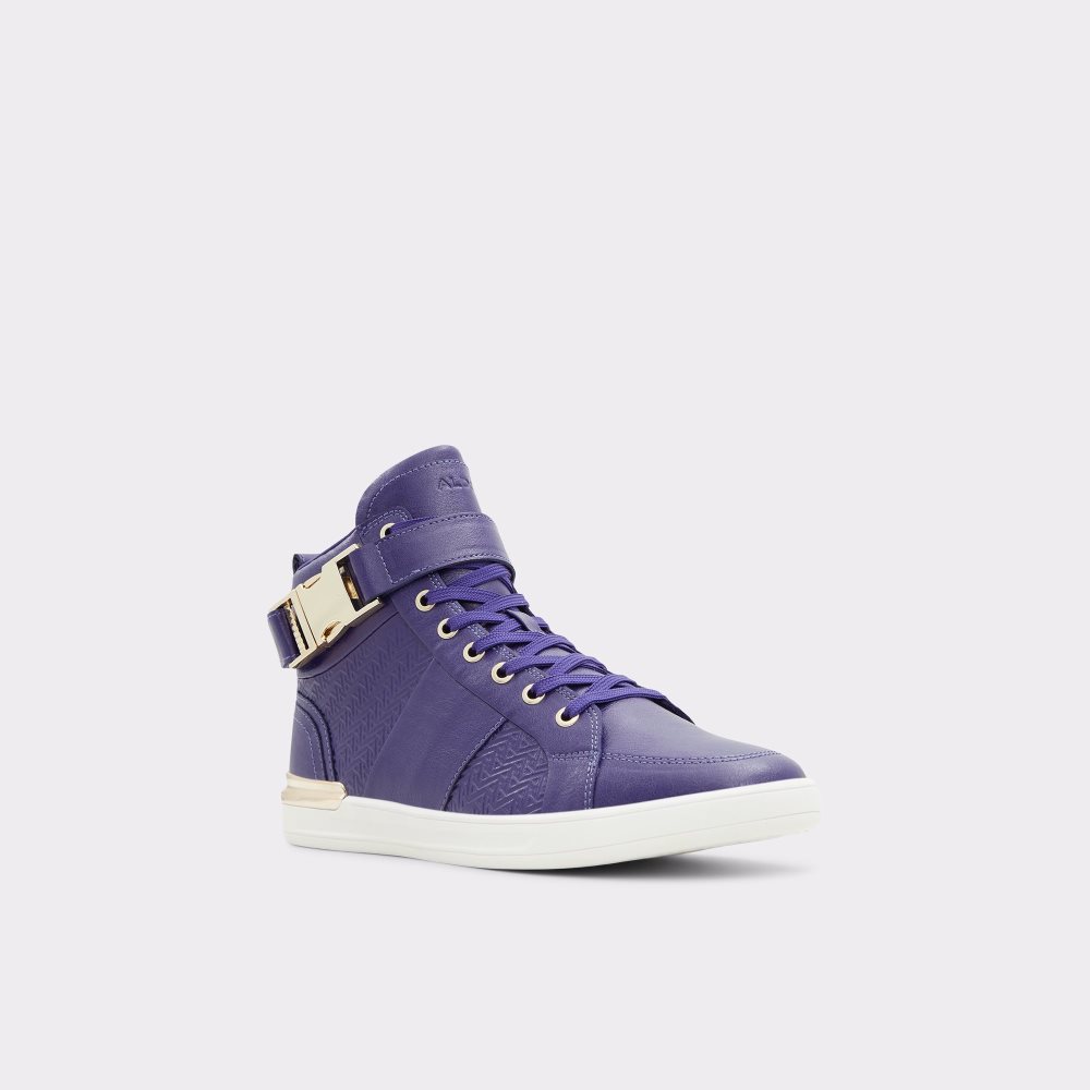 Baskets Aldo Brauerr High Top - Cup Sole Violette Foncé Homme | SVTG-20000036