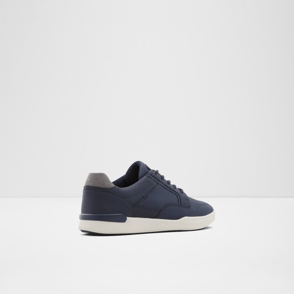 Baskets Aldo Edelian Low Top Bleu Marine Homme | ZKJB-40993181