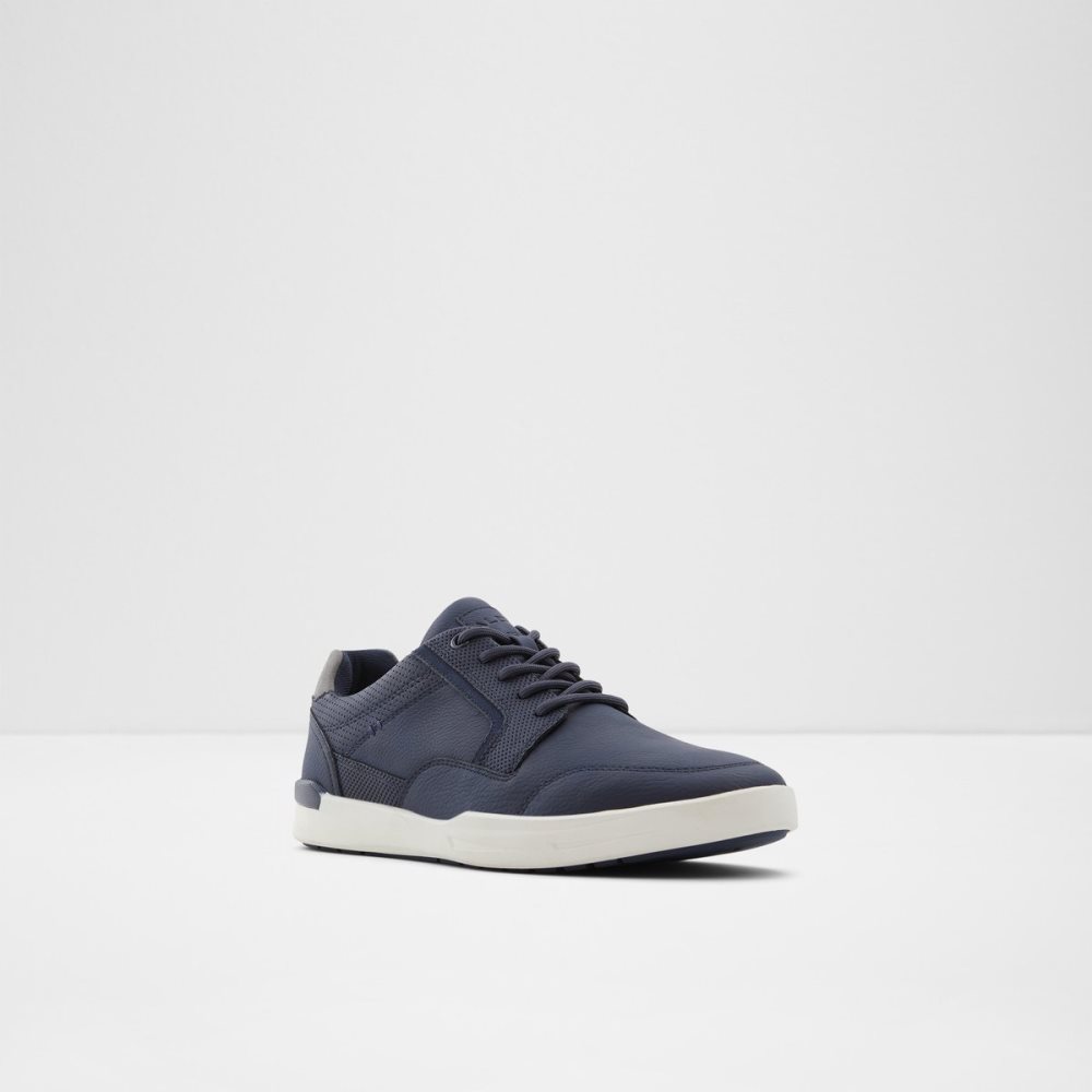 Baskets Aldo Edelian Low Top Bleu Marine Homme | ZKJB-40993181