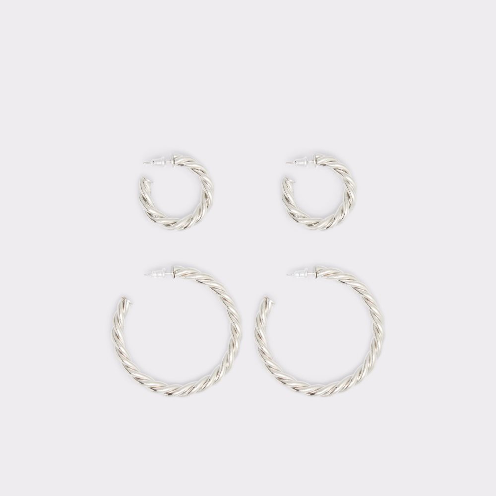 Boucle d'oreille Aldo Aderima Hoop Argent Femme | JIAW-14927685