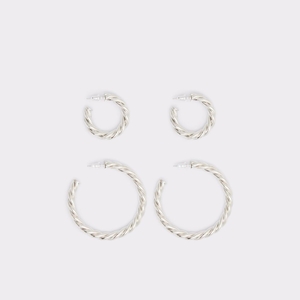 Boucle d'oreille Aldo Aderima Hoop Argent Femme | JIAW-14927685