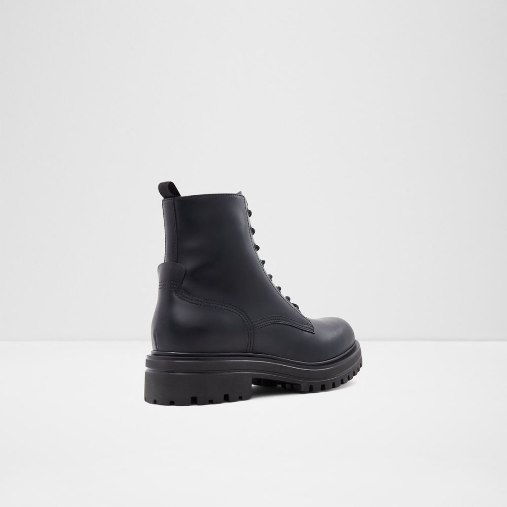 Bottes Habillées Aldo Falconer Dentelle-up - Lug Sole Noir Homme | NUSW-87116953