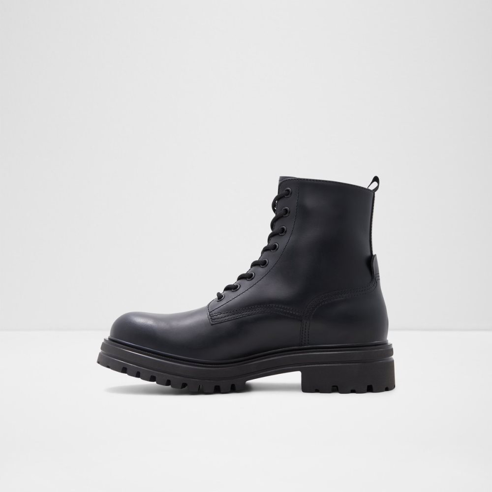 Bottes Habillées Aldo Falconer Dentelle-up - Lug Sole Noir Homme | NUSW-87116953