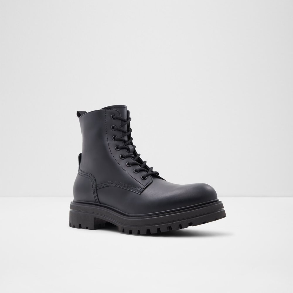 Bottes Habillées Aldo Falconer Dentelle-up - Lug Sole Noir Homme | NUSW-87116953