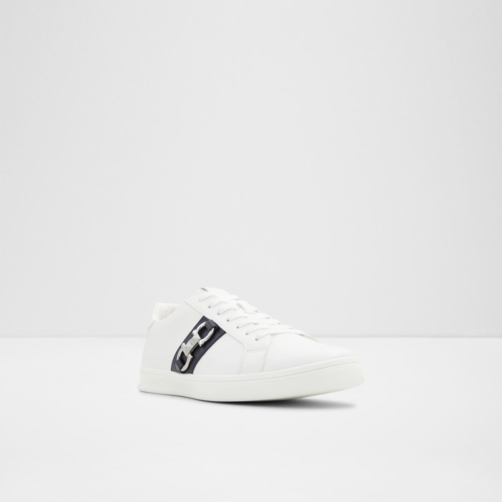 Baskets Aldo Pele Low Top - Cup Sole Blanche Homme | KHNC-10981720