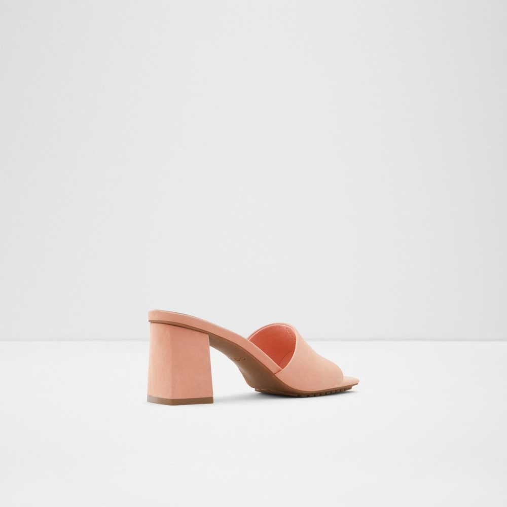 Talon Bloc Aldo Velalith High Sandal - Orange Clair Femme | CTOM-92266461