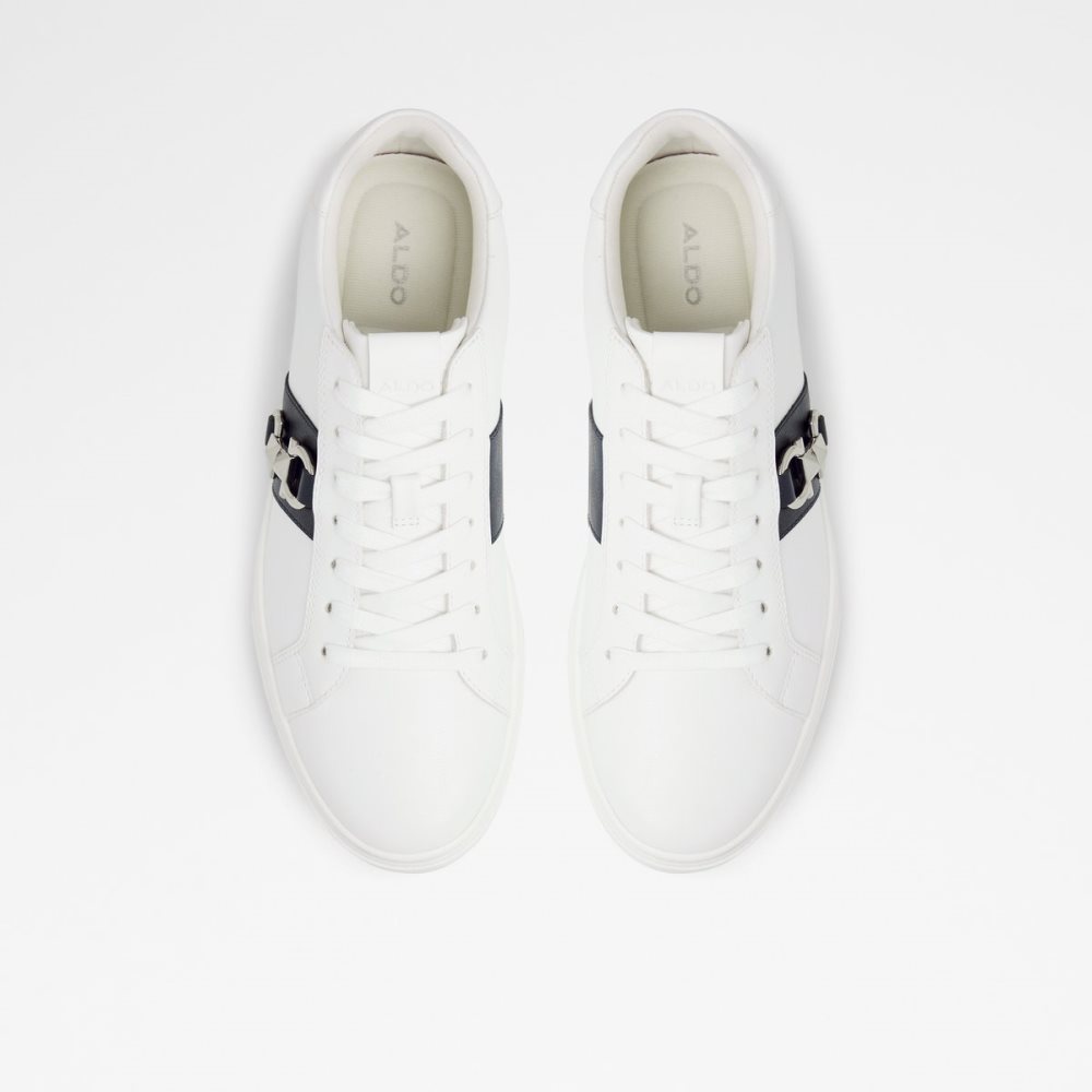 Baskets Aldo Pele Low Top - Cup Sole Blanche Homme | KHNC-10981720