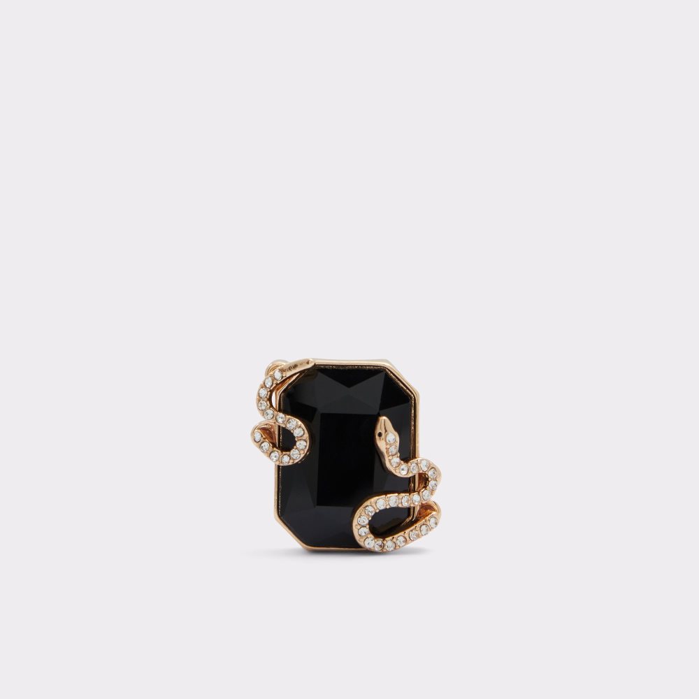 Bague Aldo Aloetram Noir Doré Multicolore Femme | BDRY-76078445