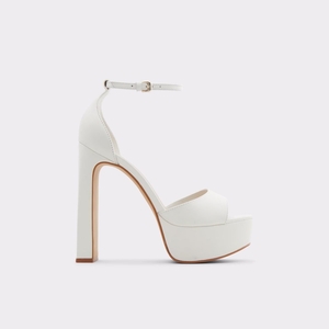 Chaussures Plateforme Aldo Posh High Sandal - Blanche Femme | CTUU-62073398