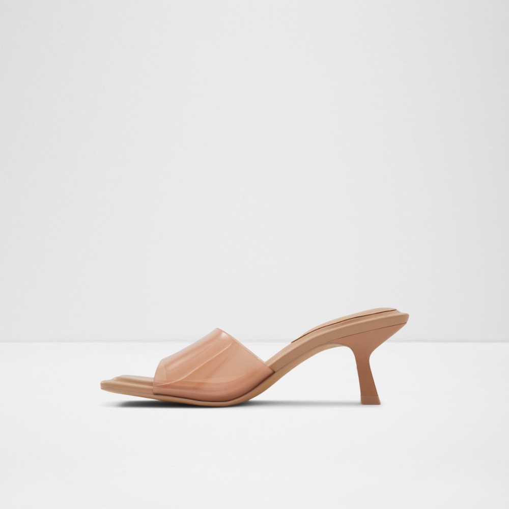 Talons Aldo Cassilia Talons Mule - Stiletto Beige Femme | KIJP-91257214