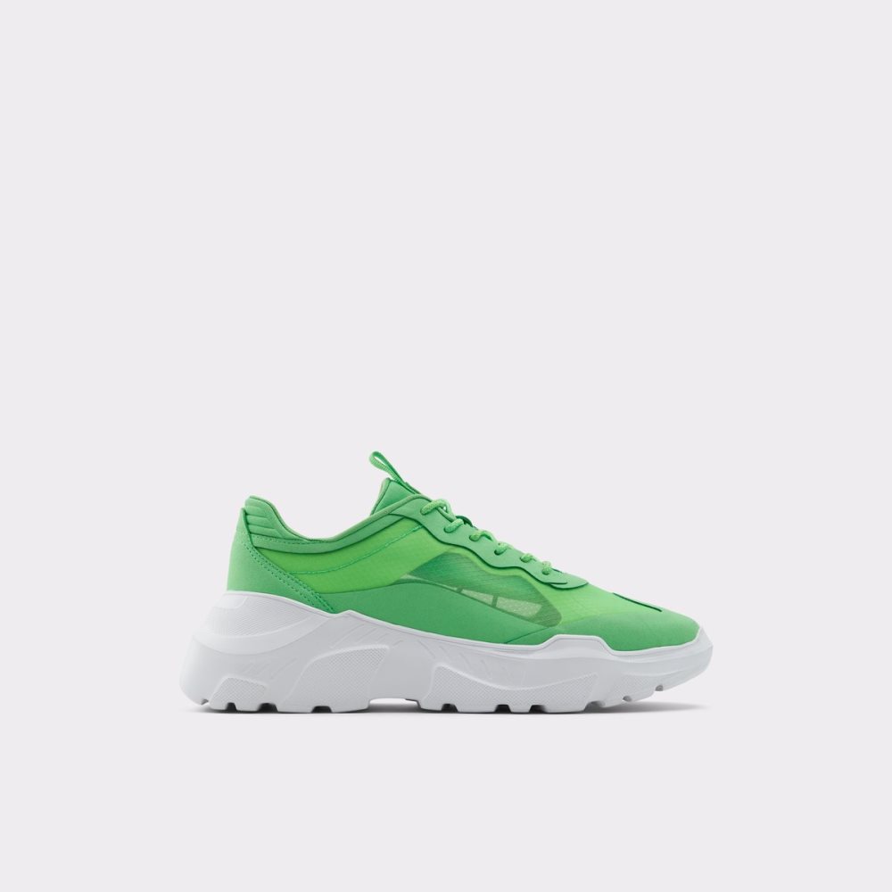 Baskets Aldo Quicksole Low Top - Jogger Sole Vert Homme | FIDS-89868534