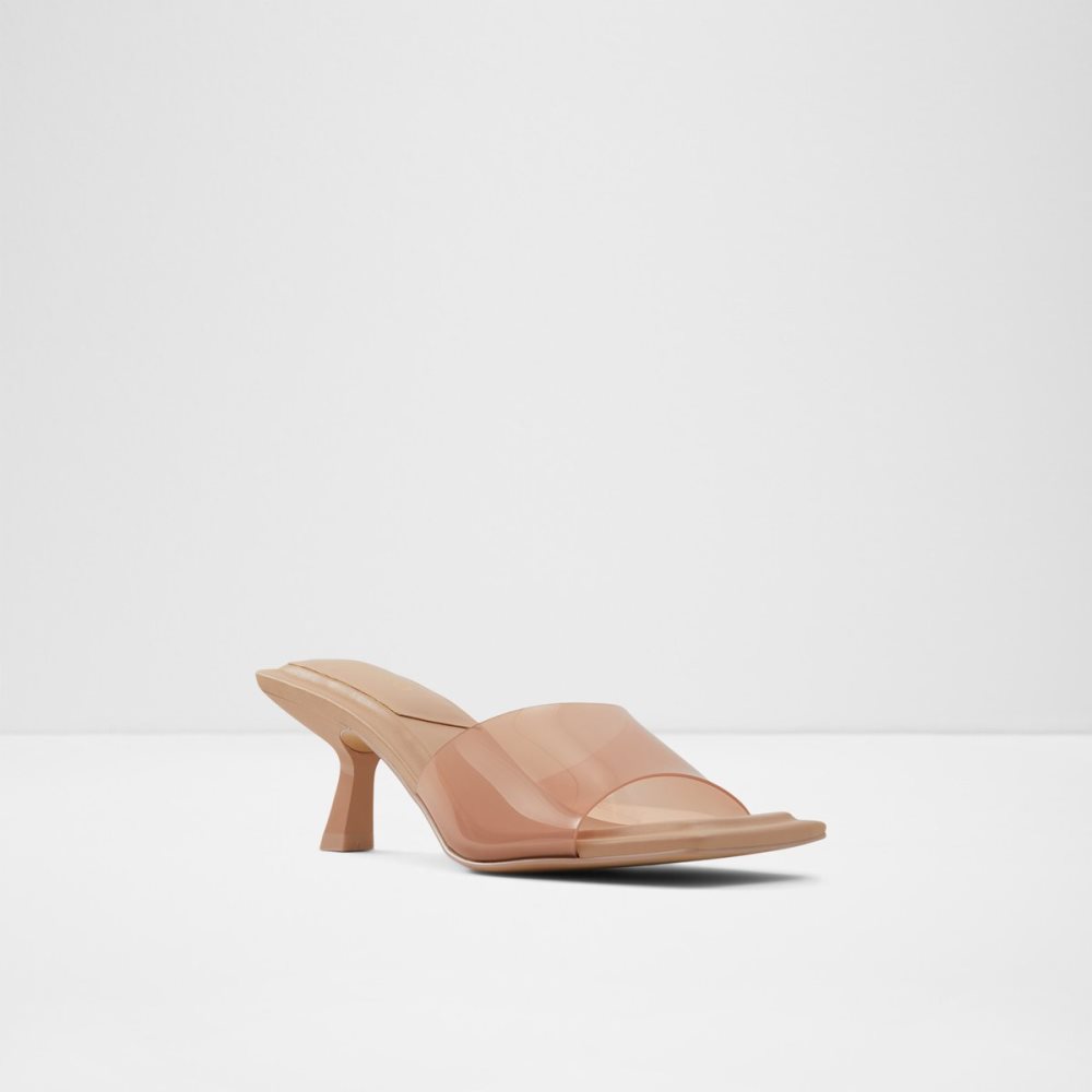 Talons Aldo Cassilia Talons Mule - Stiletto Beige Femme | KIJP-91257214