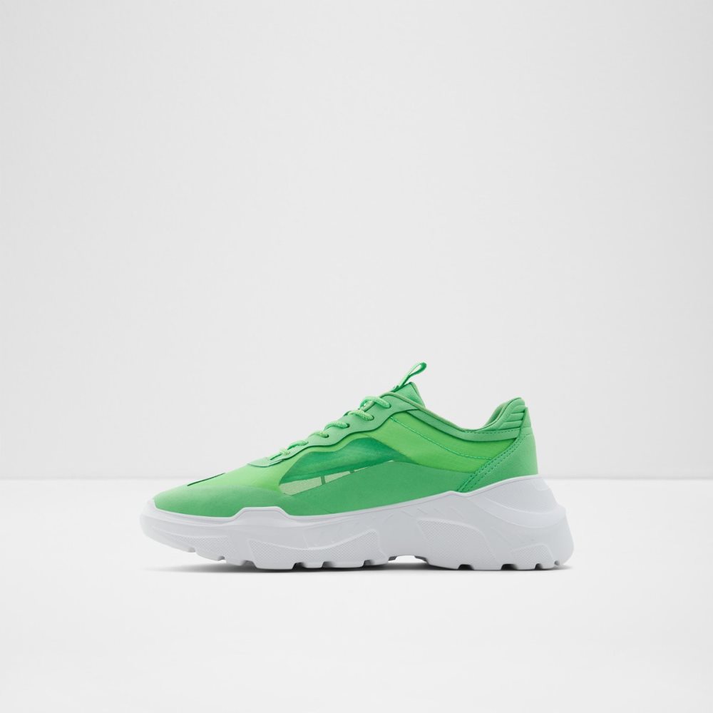 Baskets Aldo Quicksole Low Top - Jogger Sole Vert Homme | FIDS-89868534