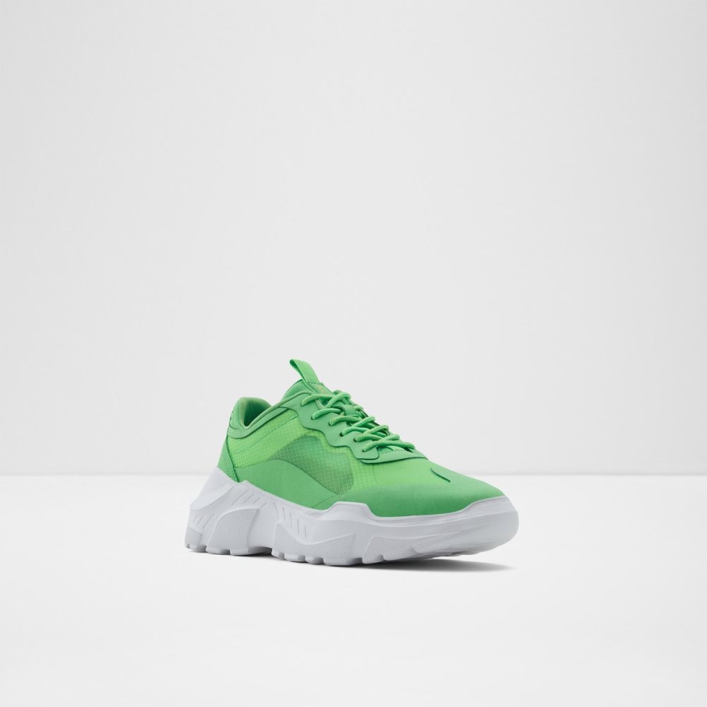 Baskets Aldo Quicksole Low Top - Jogger Sole Vert Homme | FIDS-89868534