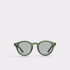 Lunettes de Soleil Aldo Graewien Round Kaki Homme | ZUID-62237272