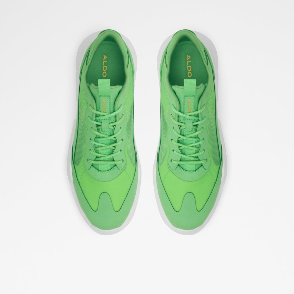 Baskets Aldo Quicksole Low Top - Jogger Sole Vert Homme | FIDS-89868534