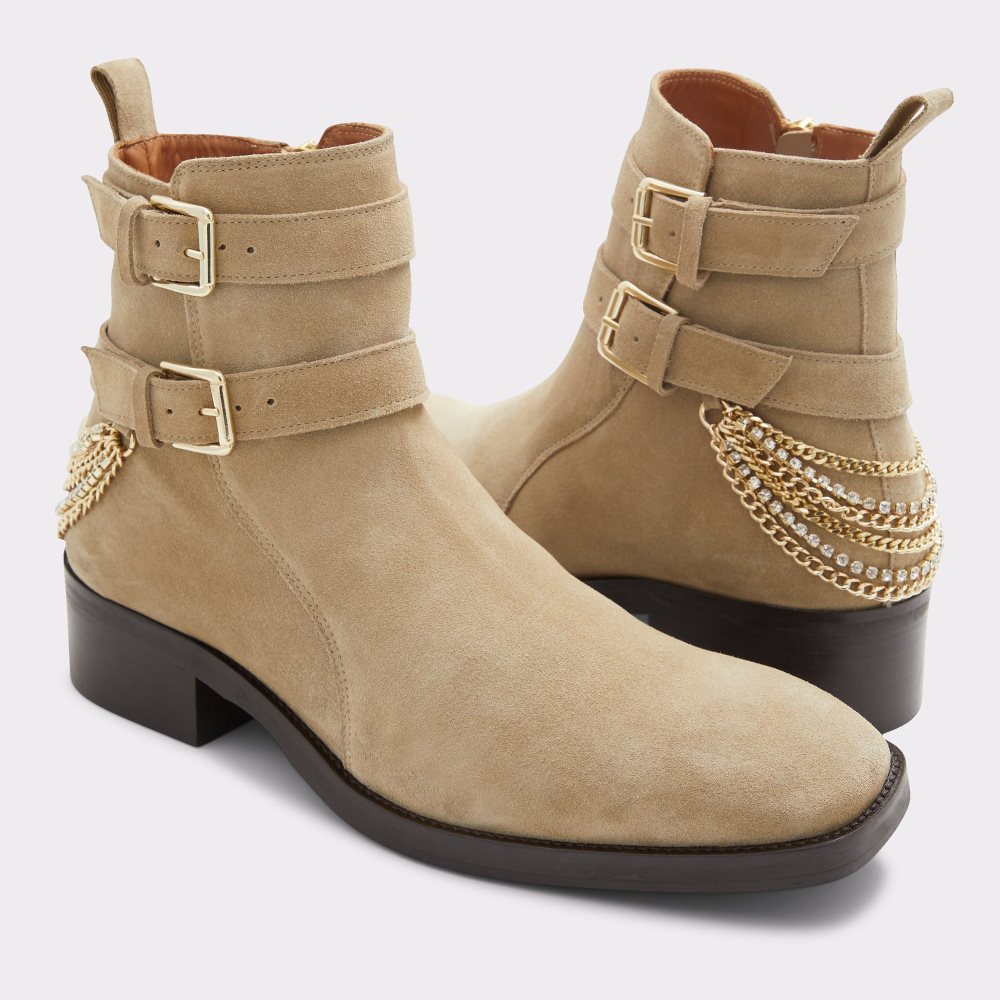 Bottines Aldo Kairi Beige Foncé Homme | NESL-05241226