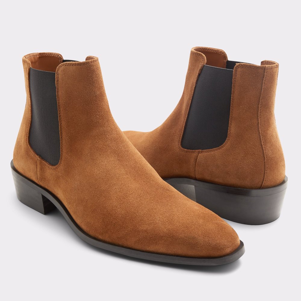 Bottines Chelsea Aldo Kona Marron Homme | GDFQ-39781065