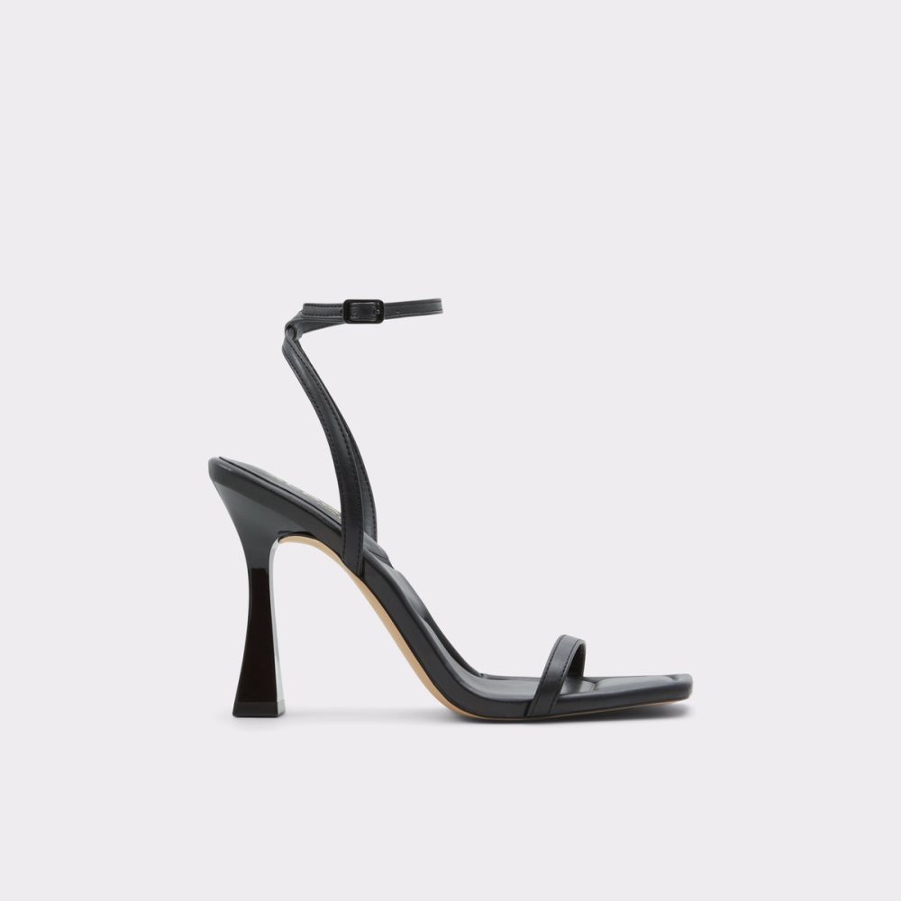 Talon Bloc Aldo Vivanti Brides Talons Sandal Noir Femme | VPRJ-79668999