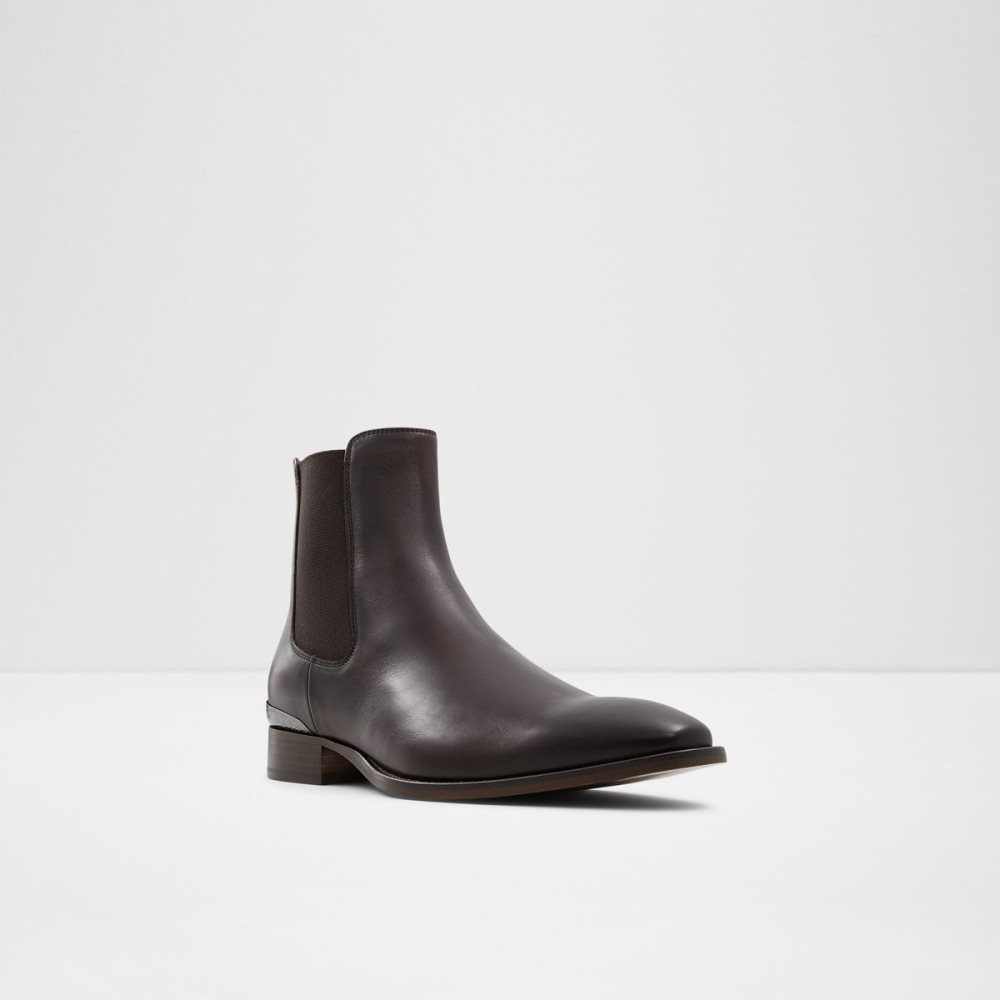 Bottines Chelsea Aldo Phayao Marron Foncé Homme | GZRG-91703066