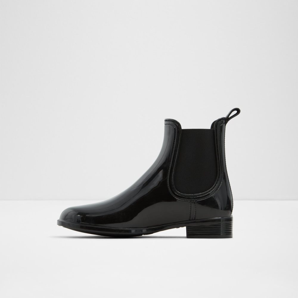 Bottines Chelsea Aldo Rain Noir Femme | CAOO-73138339