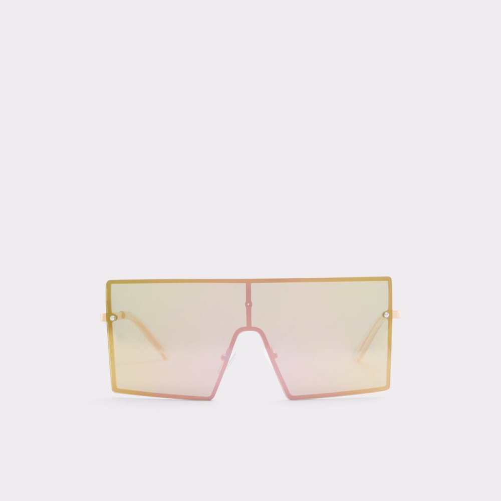 Lunettes de Soleil Aldo Dwawen Shield Rose Doré Femme | FDCI-92190839