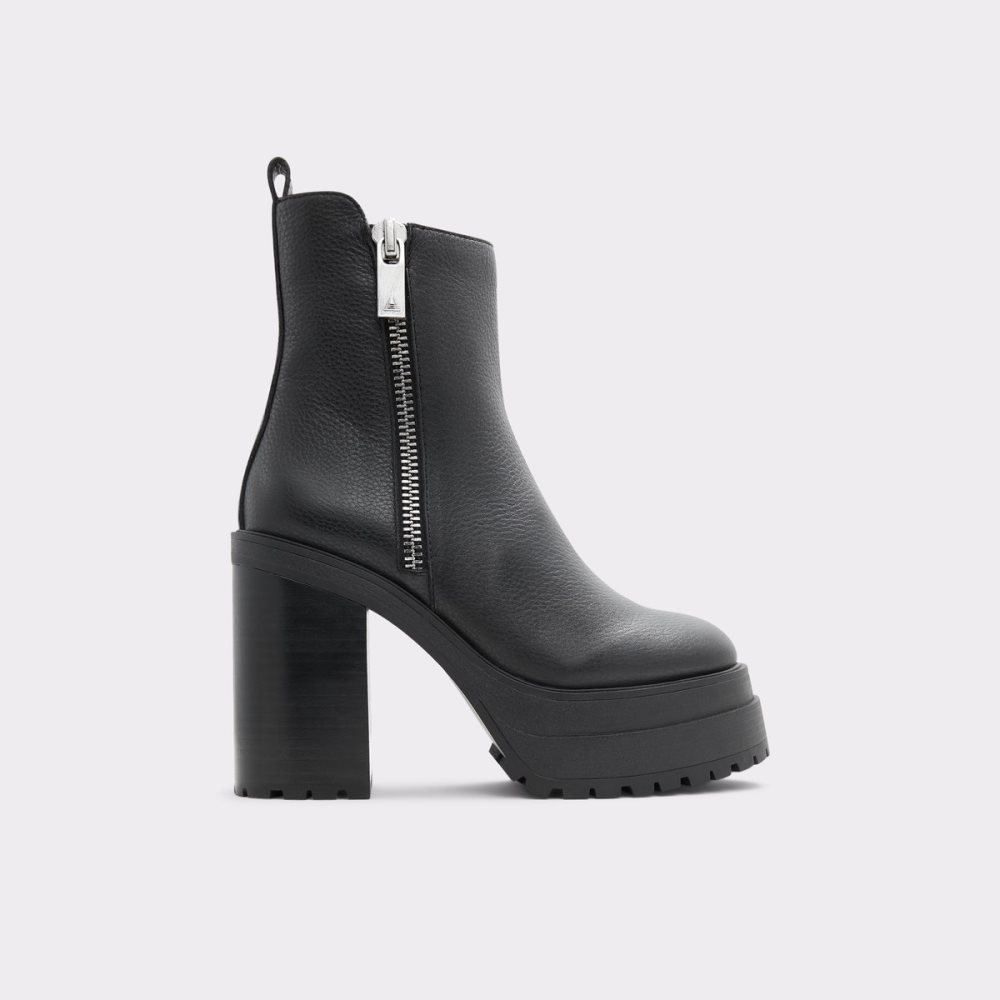 Bottines Aldo Upside - Lug Sole Noir Femme | SVCS-89368600