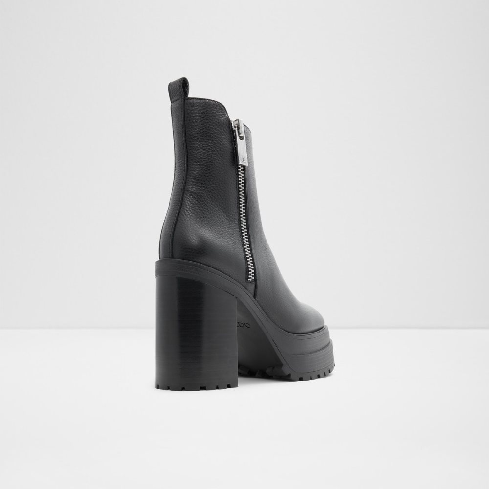 Bottines Aldo Upside - Lug Sole Noir Femme | SVCS-89368600