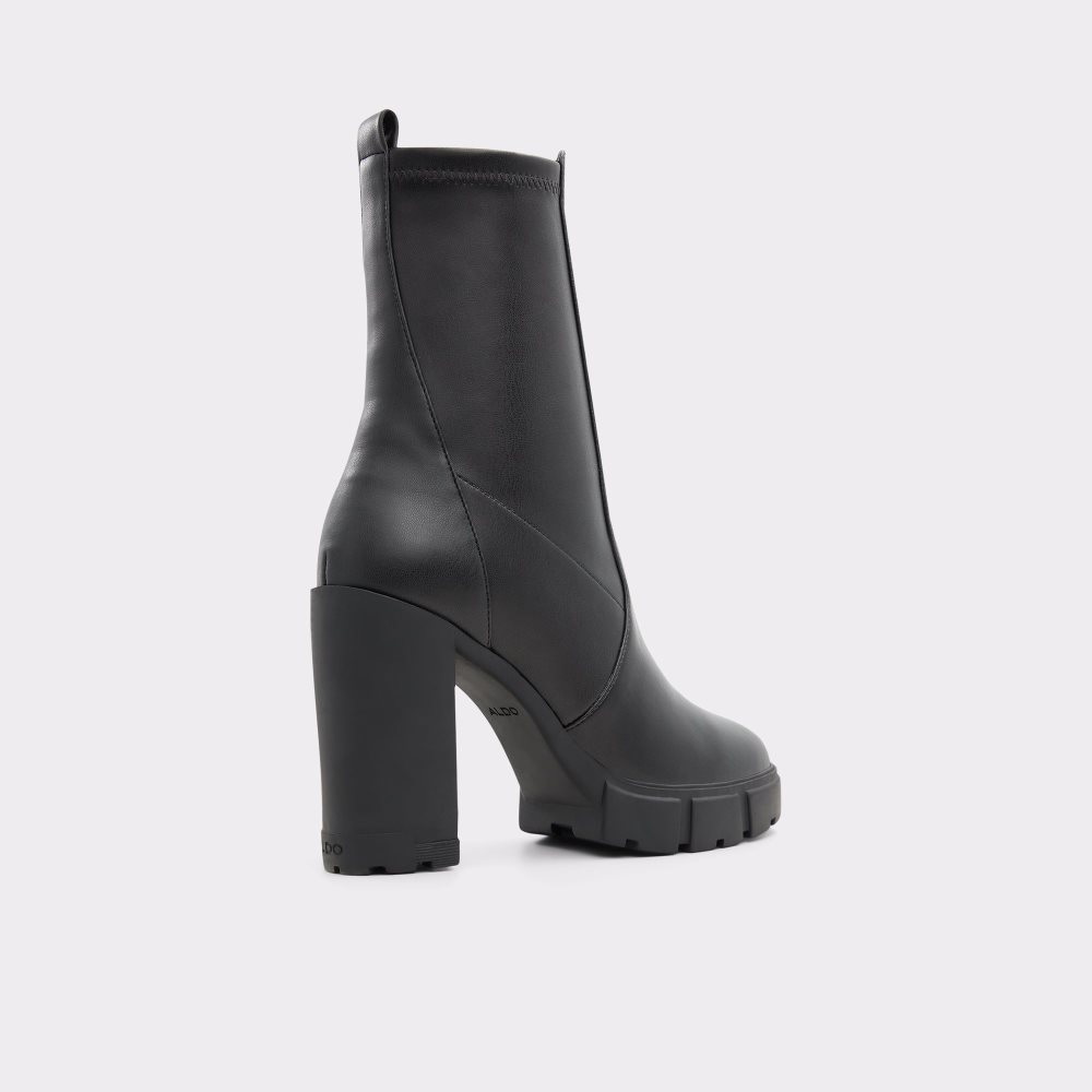 Bottines Aldo Ilanna - Lug Sole Noir Femme | KZLC-80576547