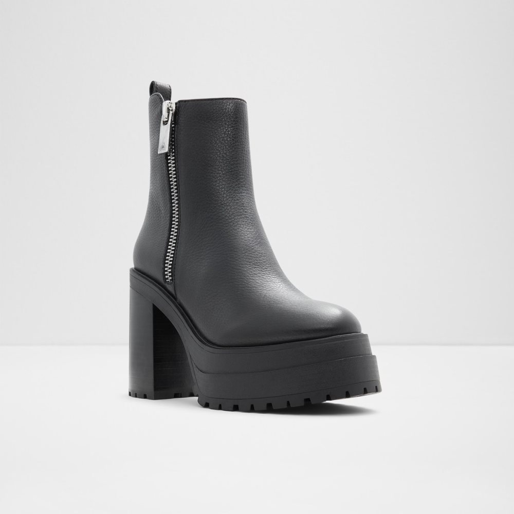 Bottines Aldo Upside - Lug Sole Noir Femme | SVCS-89368600