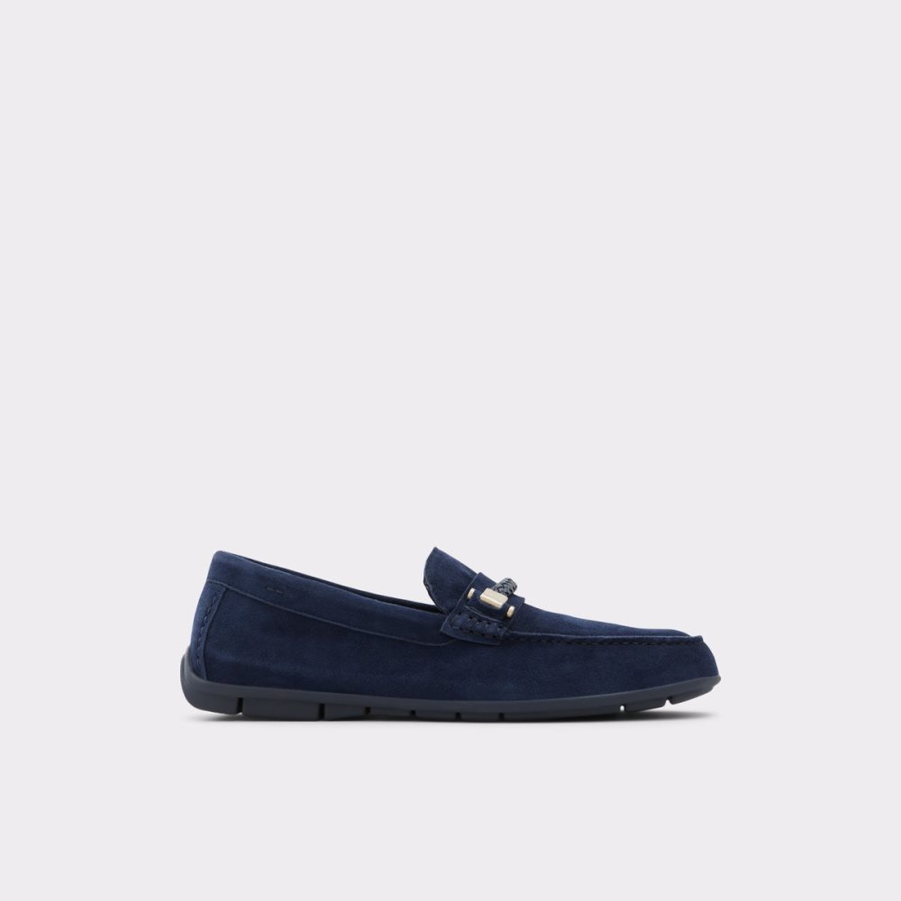 Chaussures Casual Aldo Zirnuflex Driving Bleu Marine Homme | IHCS-41064639